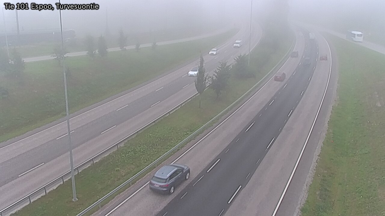 Weather Camera Image Väg 101 Esbo Torvmossvägen, Espoo, Uusimaa