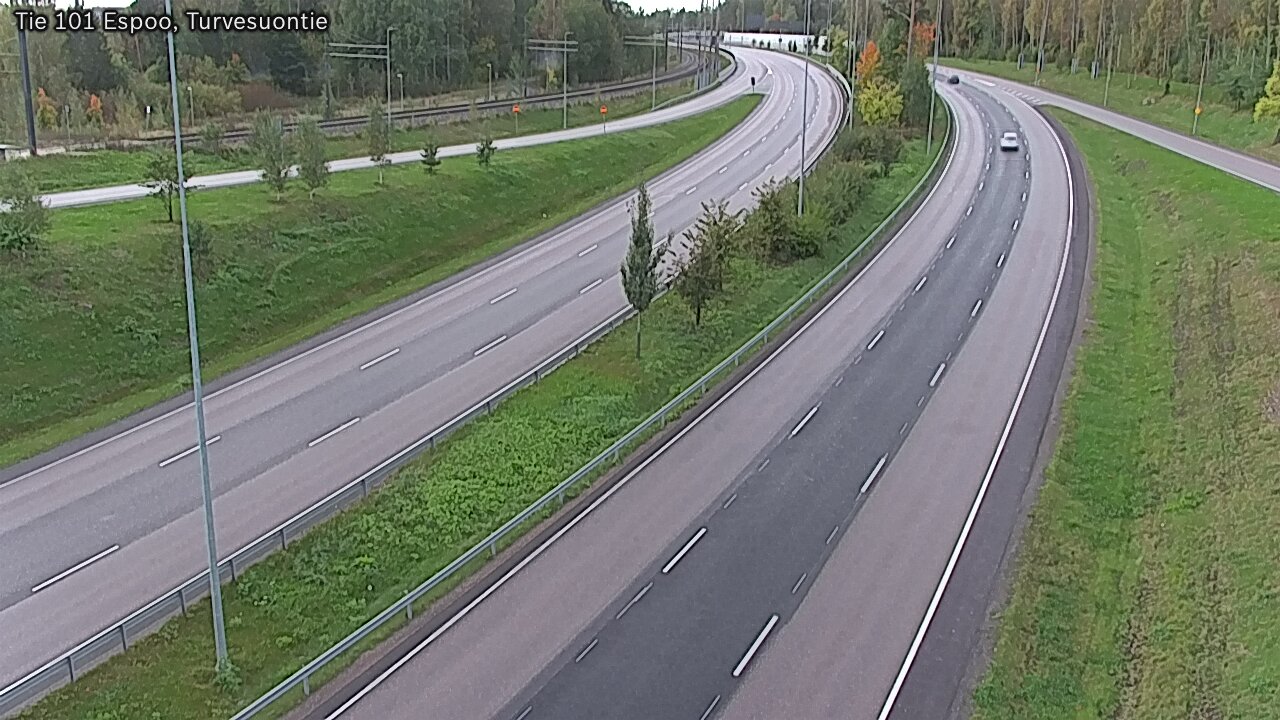 Weather Camera Image Road 101 Espoo Turvesuontie, Espoo, Uusimaa