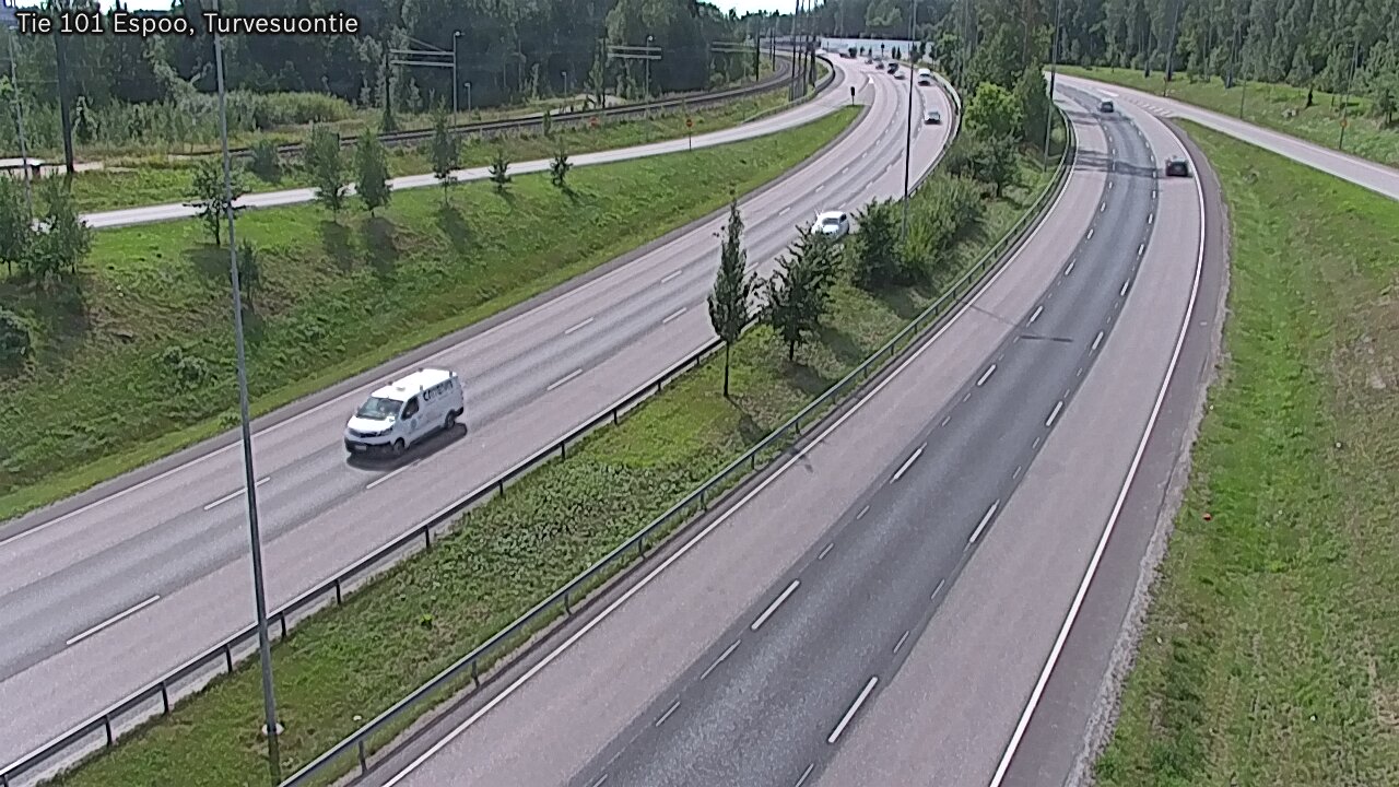 Weather Camera Image Road 101 Espoo Turvesuontie, Espoo, Uusimaa