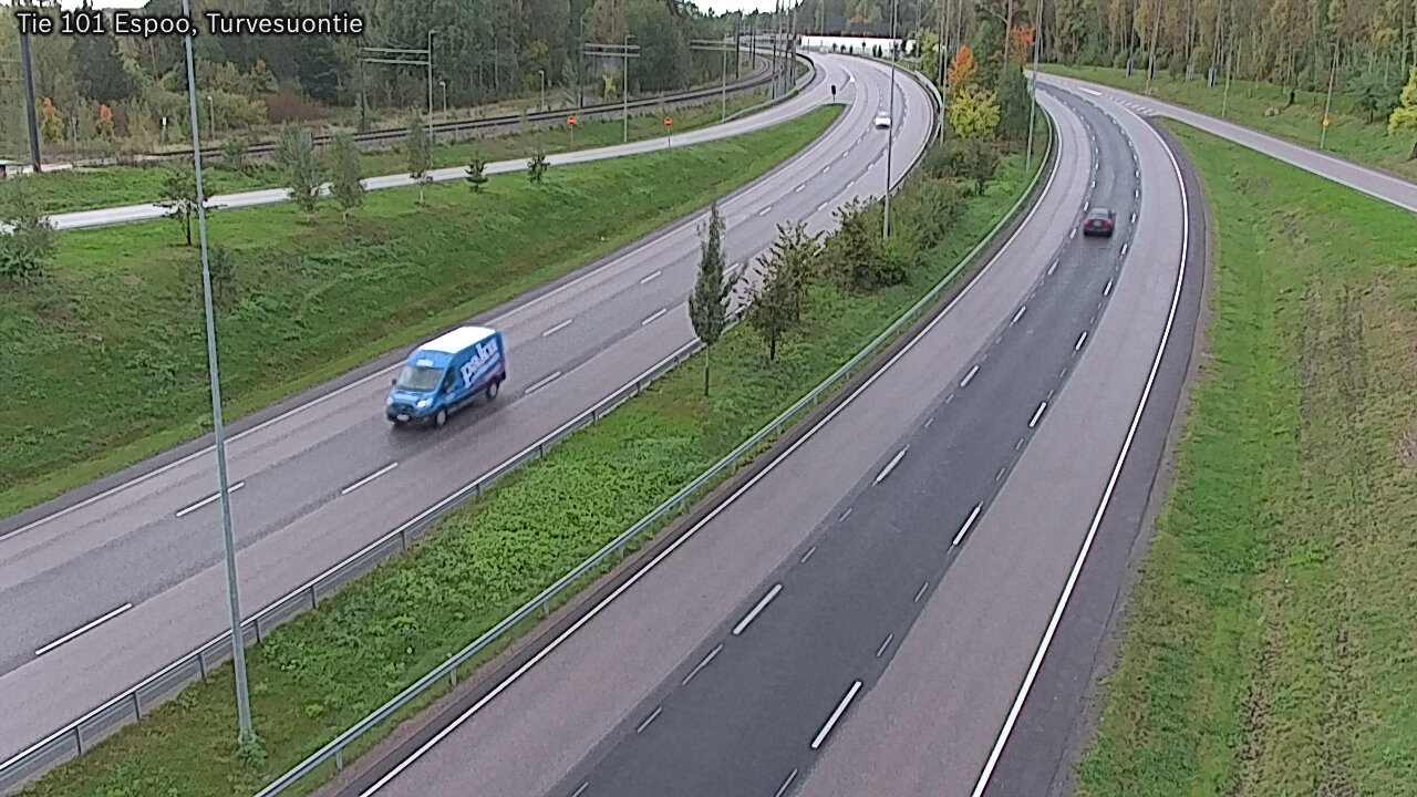 Weather Camera Image Road 101 Espoo Turvesuontie, Espoo, Uusimaa
