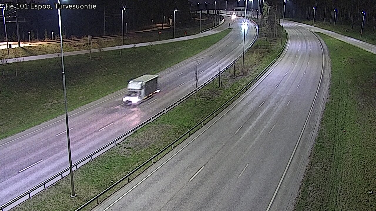 Weather Camera Image Road 101 Espoo Turvesuontie, Espoo, Uusimaa