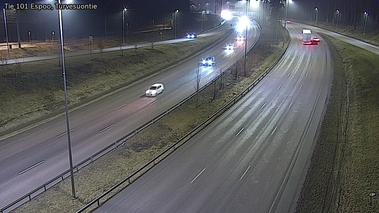 Weather Camera Image Väg 101 Esbo Torvmossvägen, Espoo, Uusimaa