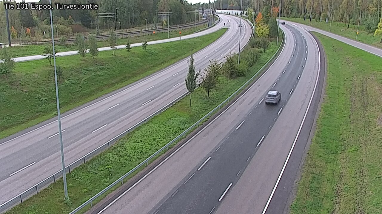 Weather Camera Image Road 101 Espoo Turvesuontie, Espoo, Uusimaa