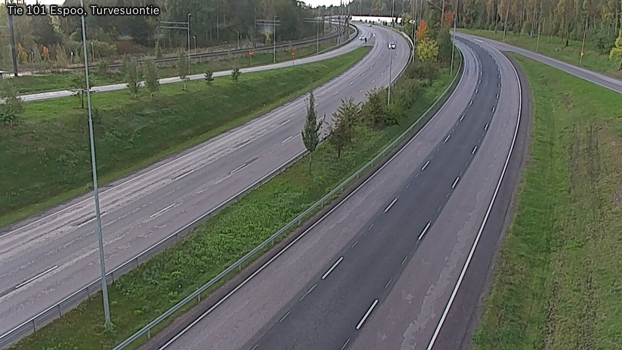 Weather Camera Image Road 101 Espoo Turvesuontie, Espoo, Uusimaa