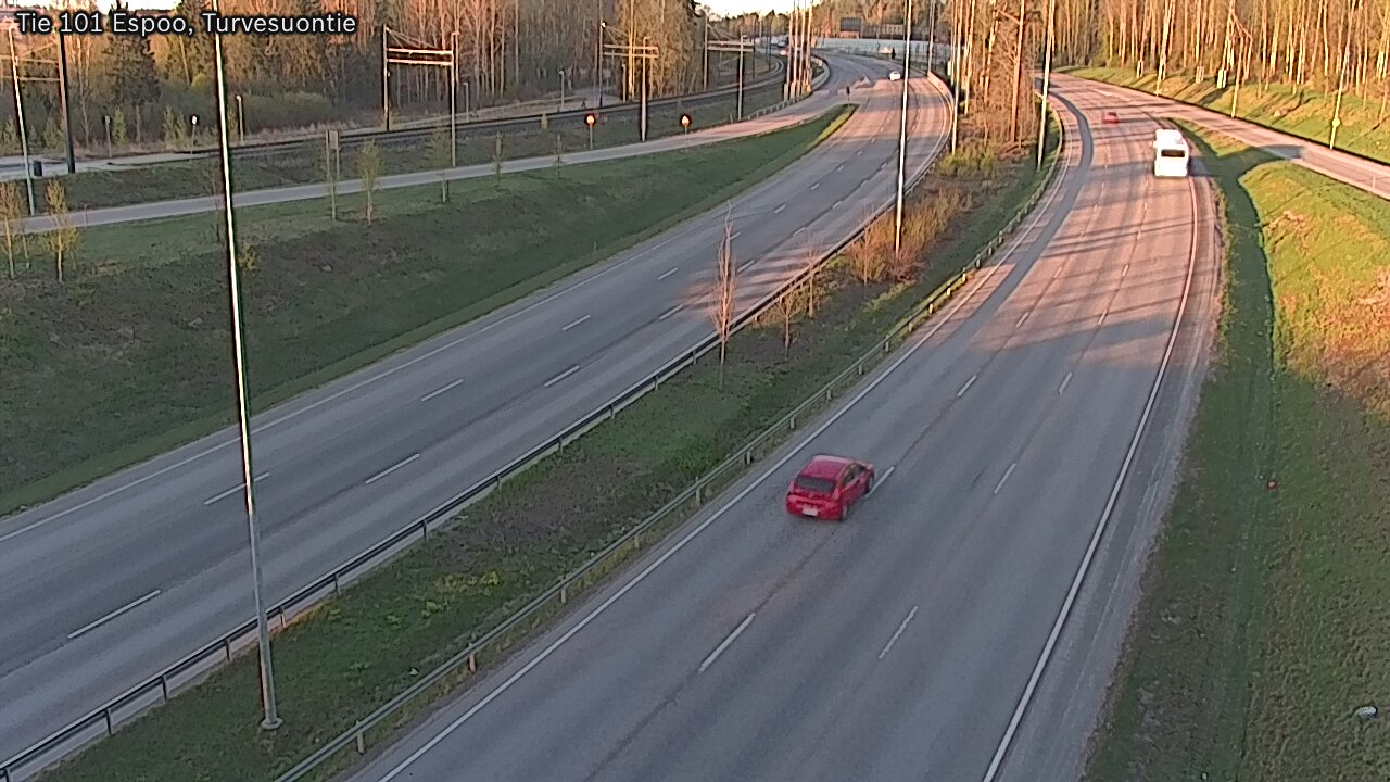 Weather Camera Image Road 101 Espoo Turvesuontie, Espoo, Uusimaa