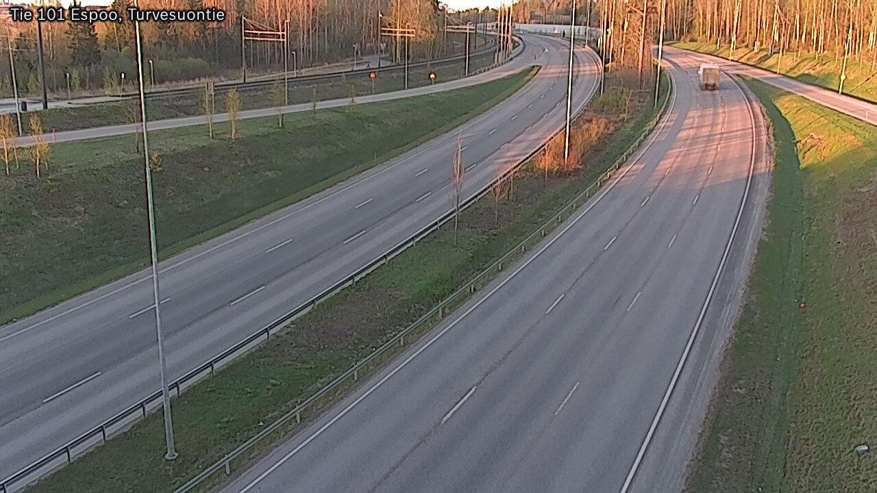 Weather Camera Image Väg 101 Esbo Torvmossvägen, Espoo, Uusimaa
