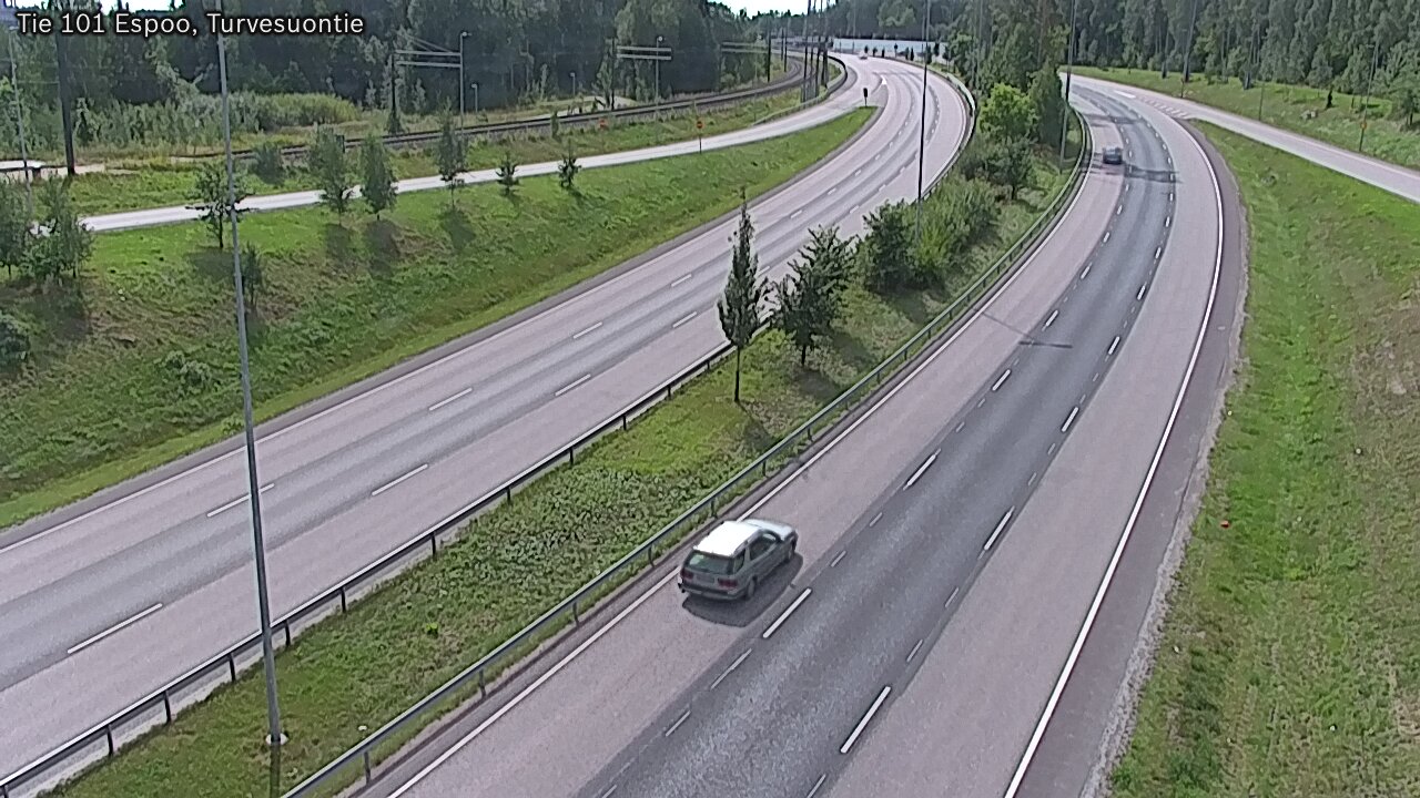 Weather Camera Image Road 101 Espoo Turvesuontie, Espoo, Uusimaa