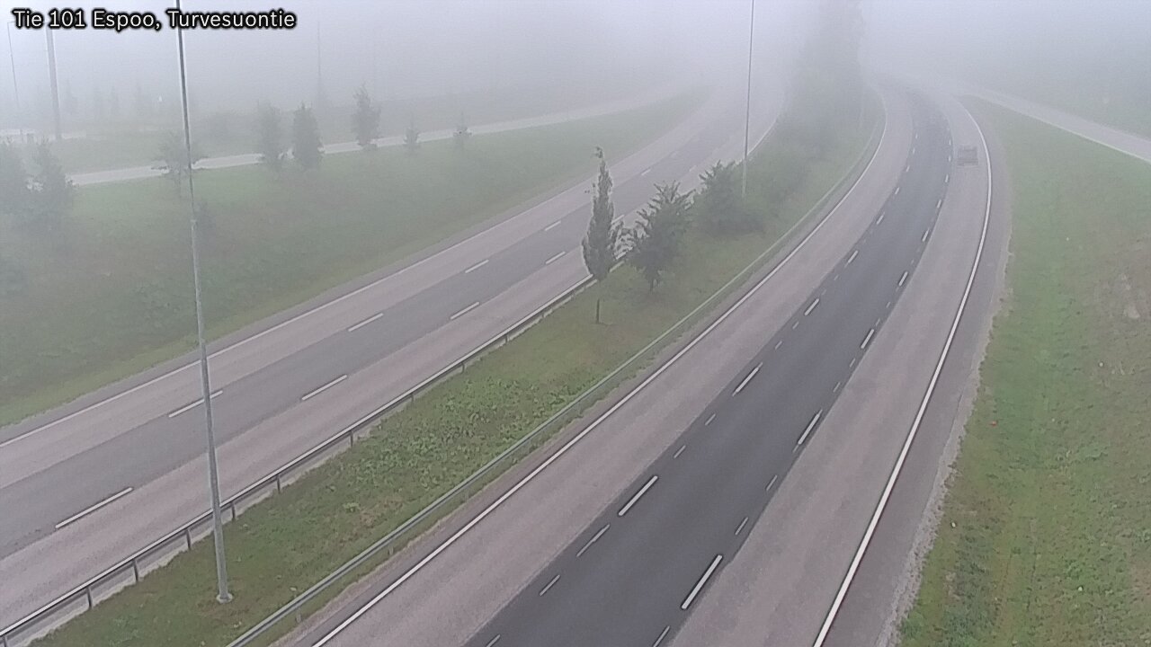 Weather Camera Image Väg 101 Esbo Torvmossvägen, Espoo, Uusimaa
