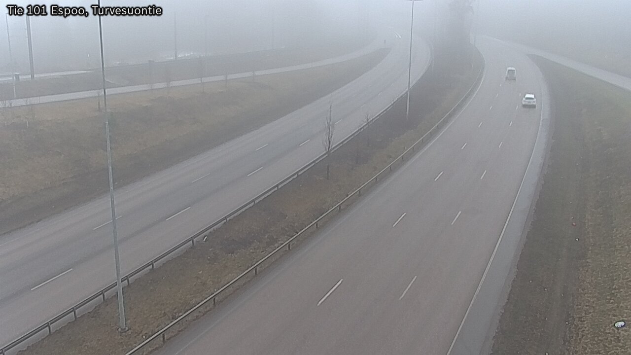 Weather Camera Image Road 101 Espoo Turvesuontie, Espoo, Uusimaa