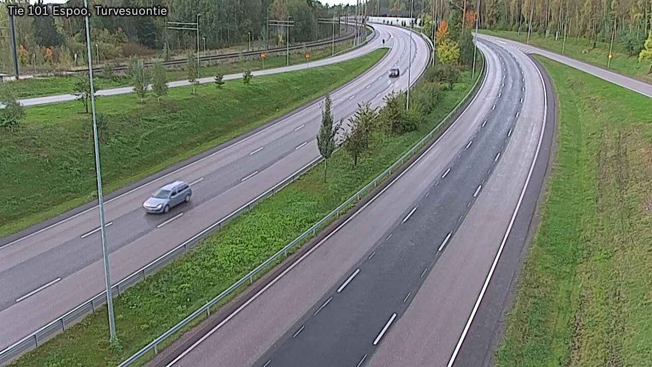 Weather Camera Image Road 101 Espoo Turvesuontie, Espoo, Uusimaa