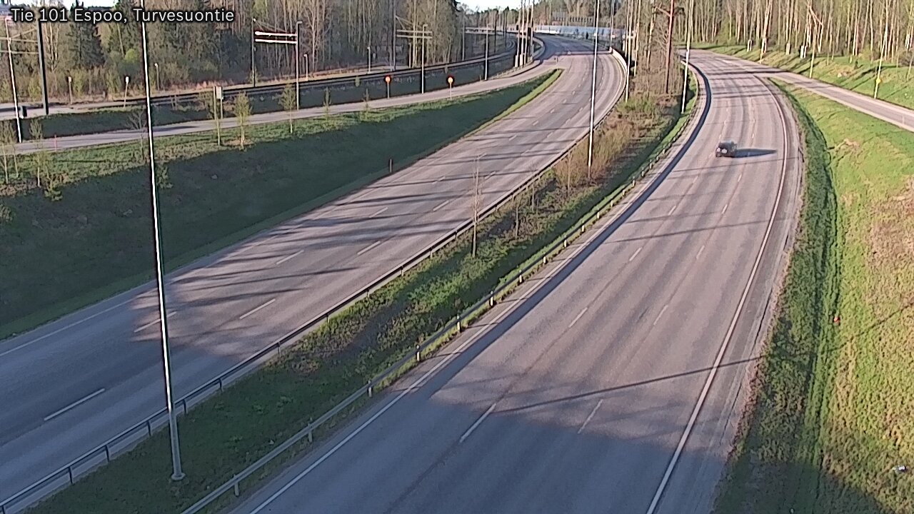 Weather Camera Image Road 101 Espoo Turvesuontie, Espoo, Uusimaa