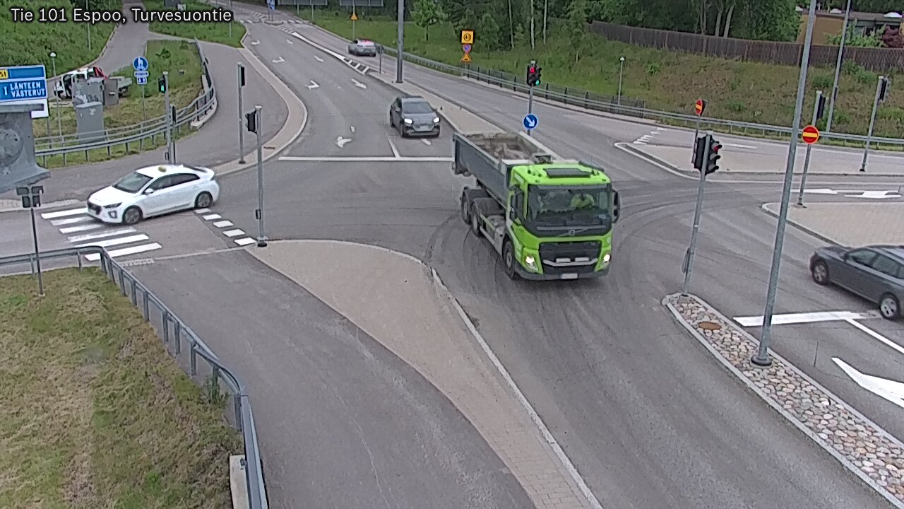 Weather Camera Image Väg 101 Esbo Torvmossvägen, Espoo, Uusimaa