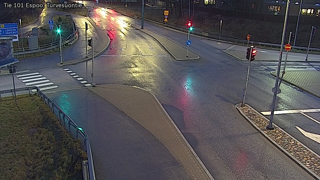 Weather Camera Image Väg 101 Esbo Torvmossvägen, Espoo, Uusimaa