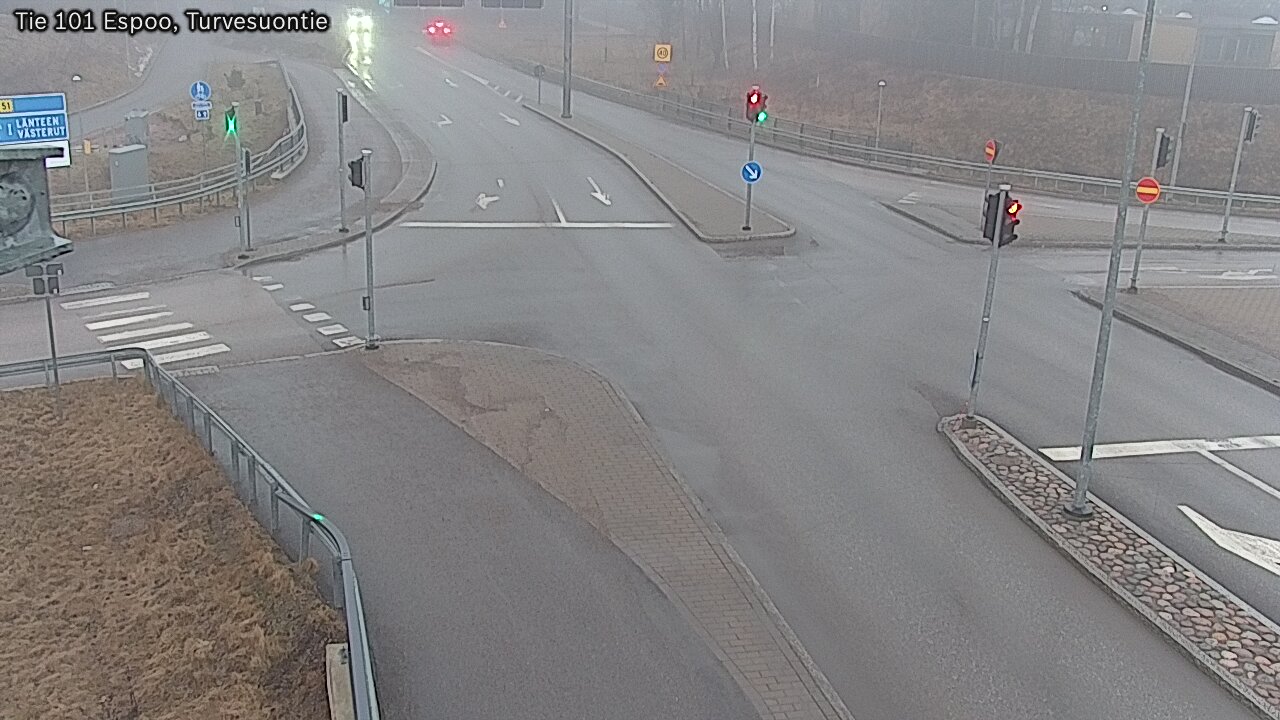 Weather Camera Image Väg 101 Esbo Torvmossvägen, Espoo, Uusimaa