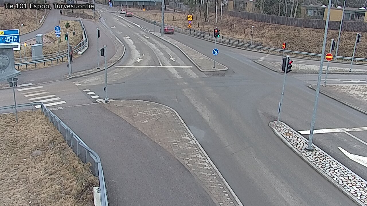 Weather Camera Image Väg 101 Esbo Torvmossvägen, Espoo, Uusimaa