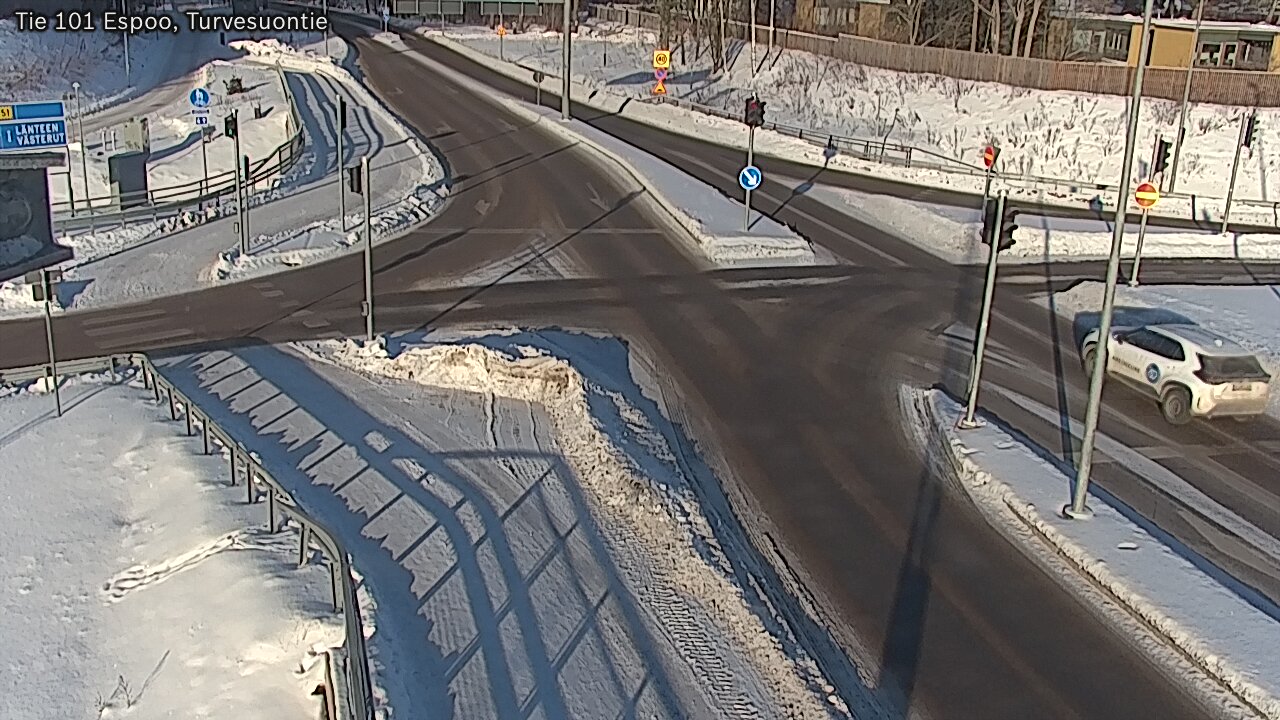 Weather Camera Image Road 101 Espoo Turvesuontie, Espoo, Uusimaa