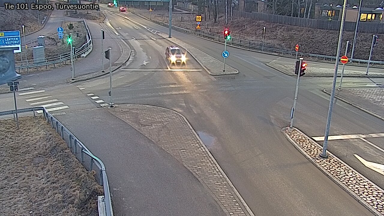 Weather Camera Image Väg 101 Esbo Torvmossvägen, Espoo, Uusimaa