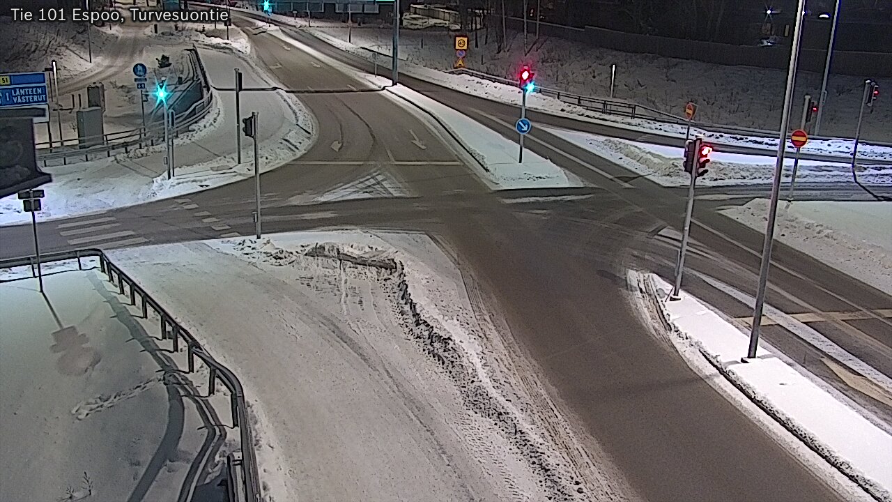 Weather Camera Image Road 101 Espoo Turvesuontie, Espoo, Uusimaa