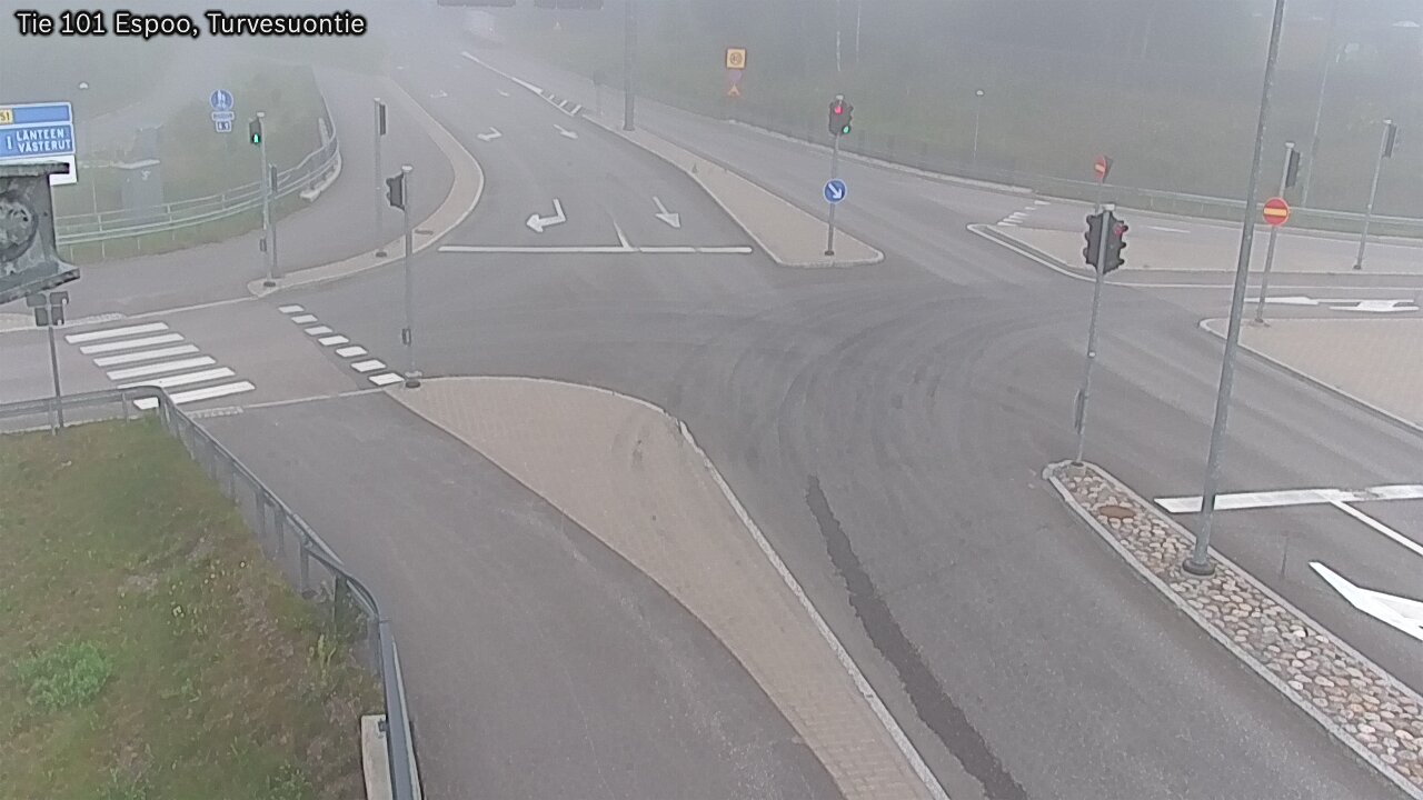Weather Camera Image Road 101 Espoo Turvesuontie, Espoo, Uusimaa