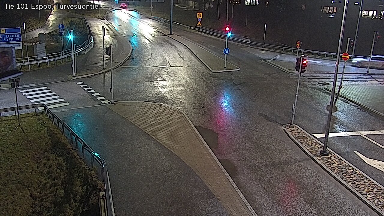 Weather Camera Image Väg 101 Esbo Torvmossvägen, Espoo, Uusimaa