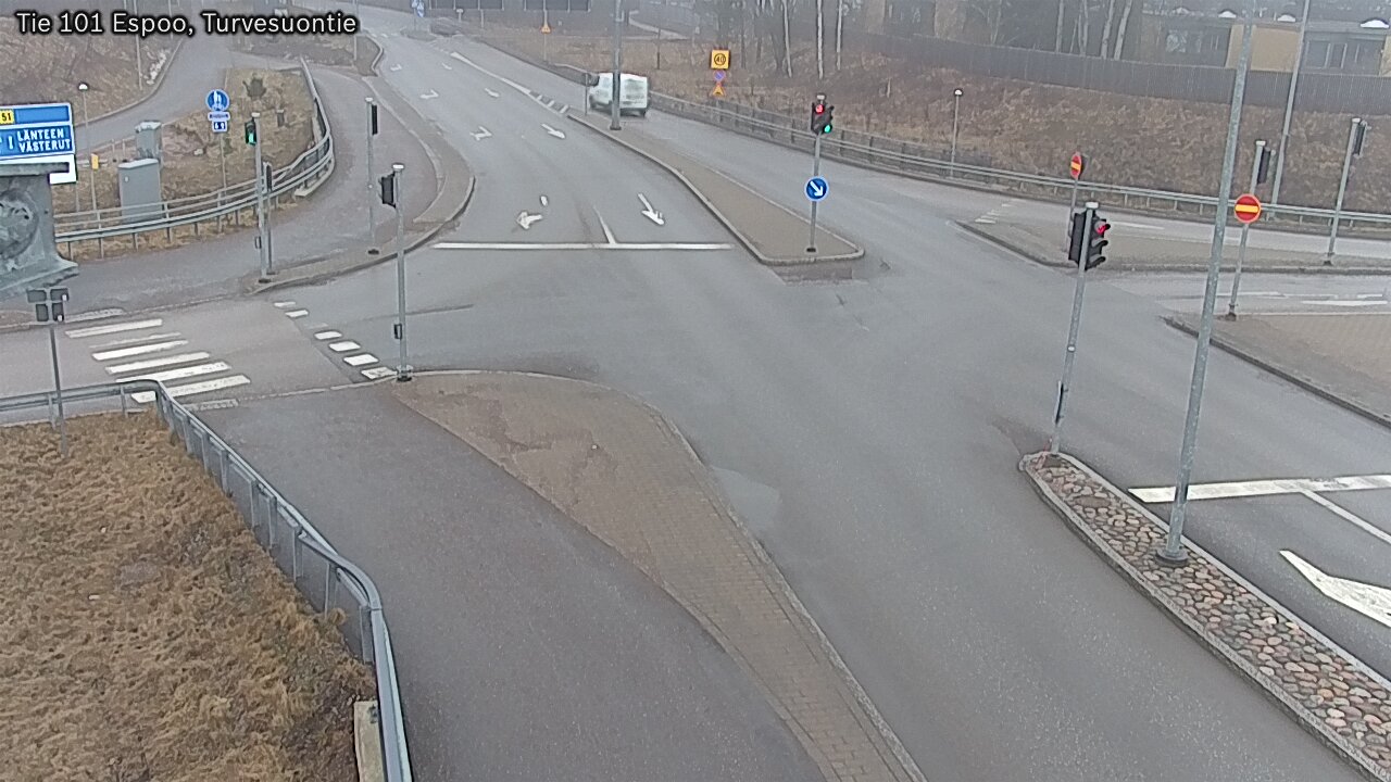 Weather Camera Image Väg 101 Esbo Torvmossvägen, Espoo, Uusimaa