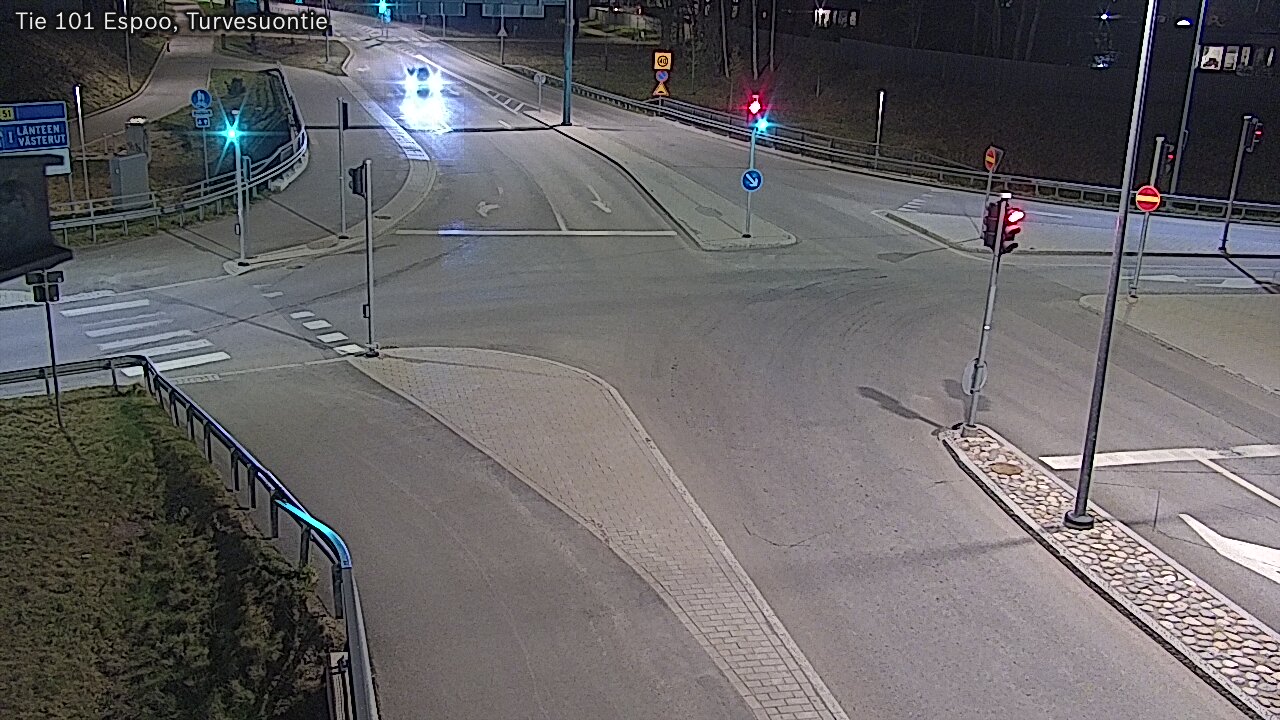 Weather Camera Image Road 101 Espoo Turvesuontie, Espoo, Uusimaa