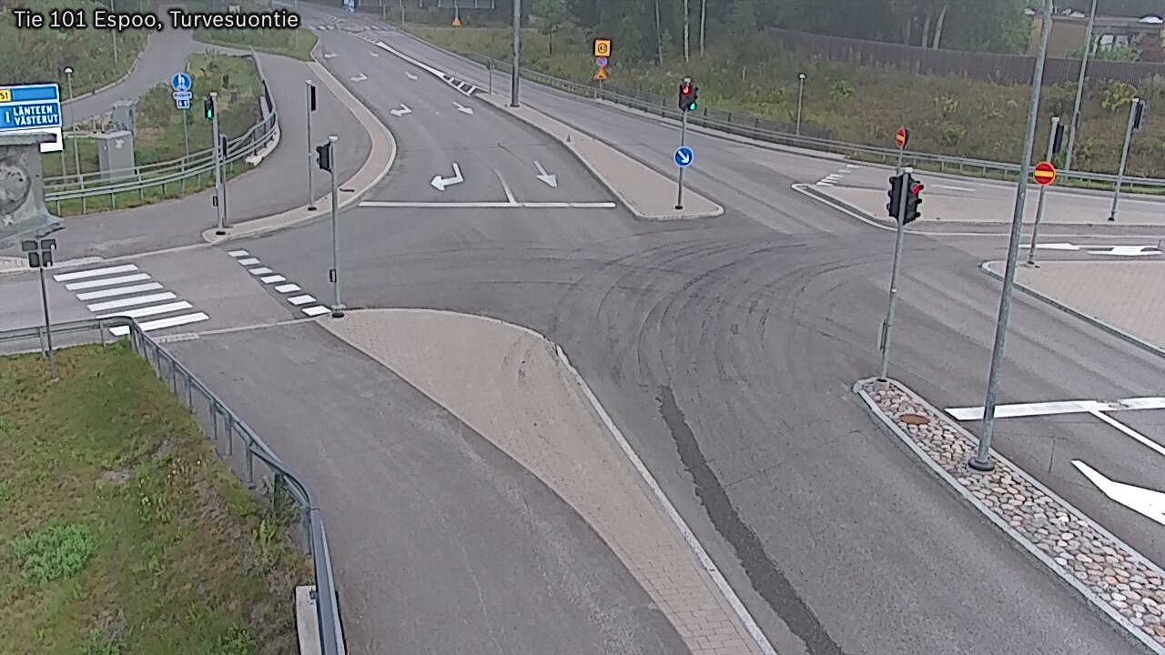 Weather Camera Image Road 101 Espoo Turvesuontie, Espoo, Uusimaa