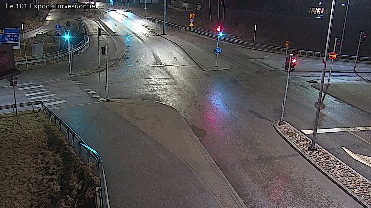 Weather Camera Image Väg 101 Esbo Torvmossvägen, Espoo, Uusimaa