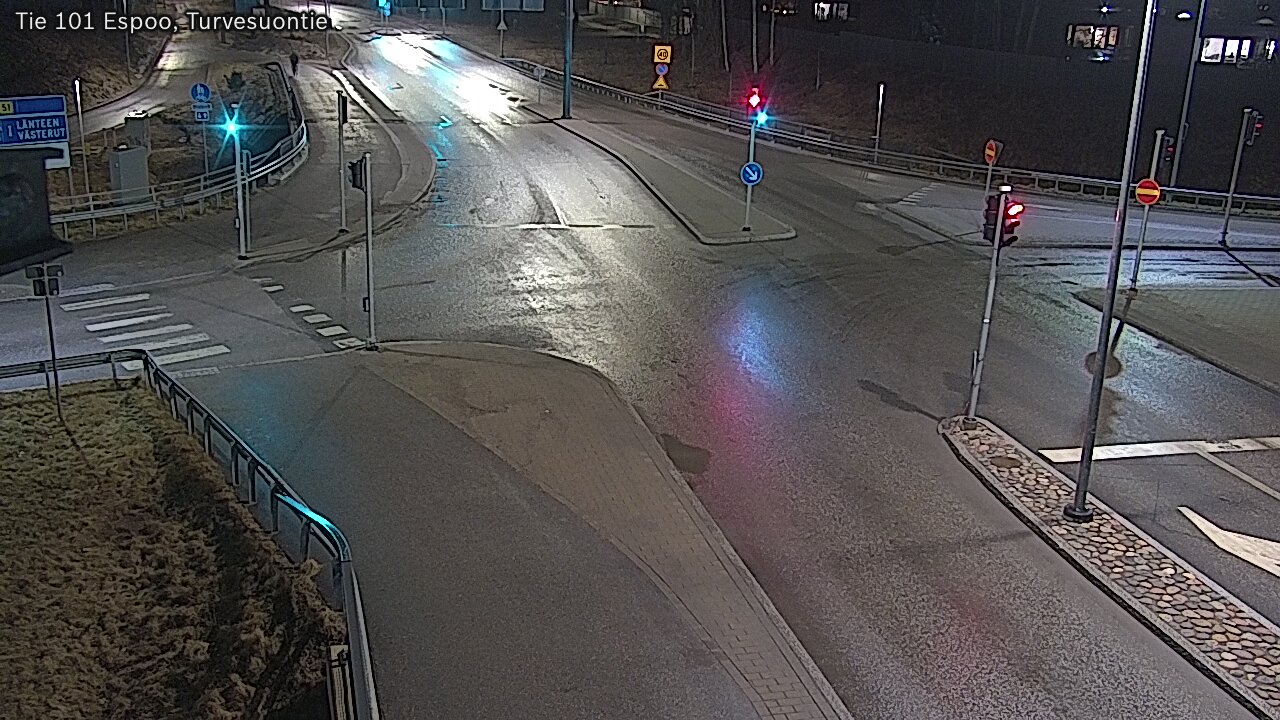 Weather Camera Image Väg 101 Esbo Torvmossvägen, Espoo, Uusimaa