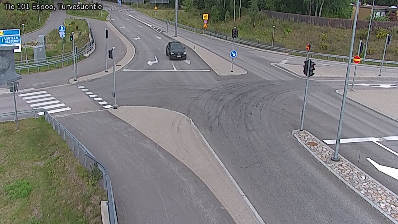 Weather Camera Image Road 101 Espoo Turvesuontie, Espoo, Uusimaa