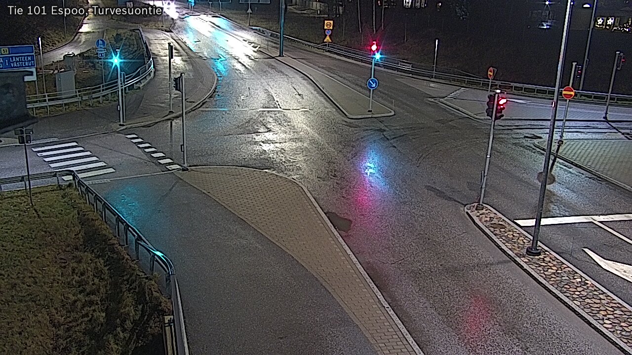 Weather Camera Image Väg 101 Esbo Torvmossvägen, Espoo, Uusimaa