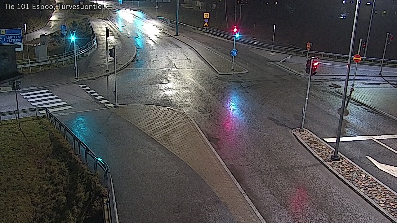 Weather Camera Image Väg 101 Esbo Torvmossvägen, Espoo, Uusimaa
