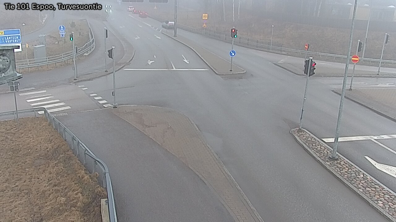 Weather Camera Image Väg 101 Esbo Torvmossvägen, Espoo, Uusimaa