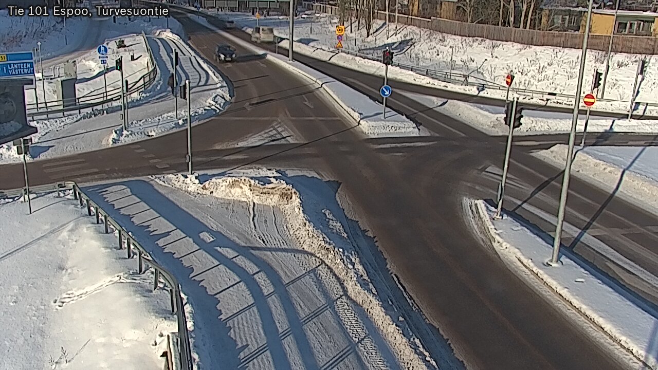 Weather Camera Image Road 101 Espoo Turvesuontie, Espoo, Uusimaa