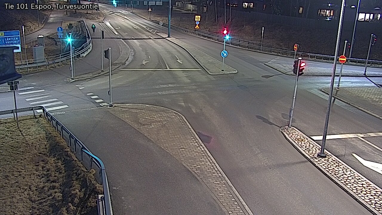 Weather Camera Image Road 101 Espoo Turvesuontie, Espoo, Uusimaa