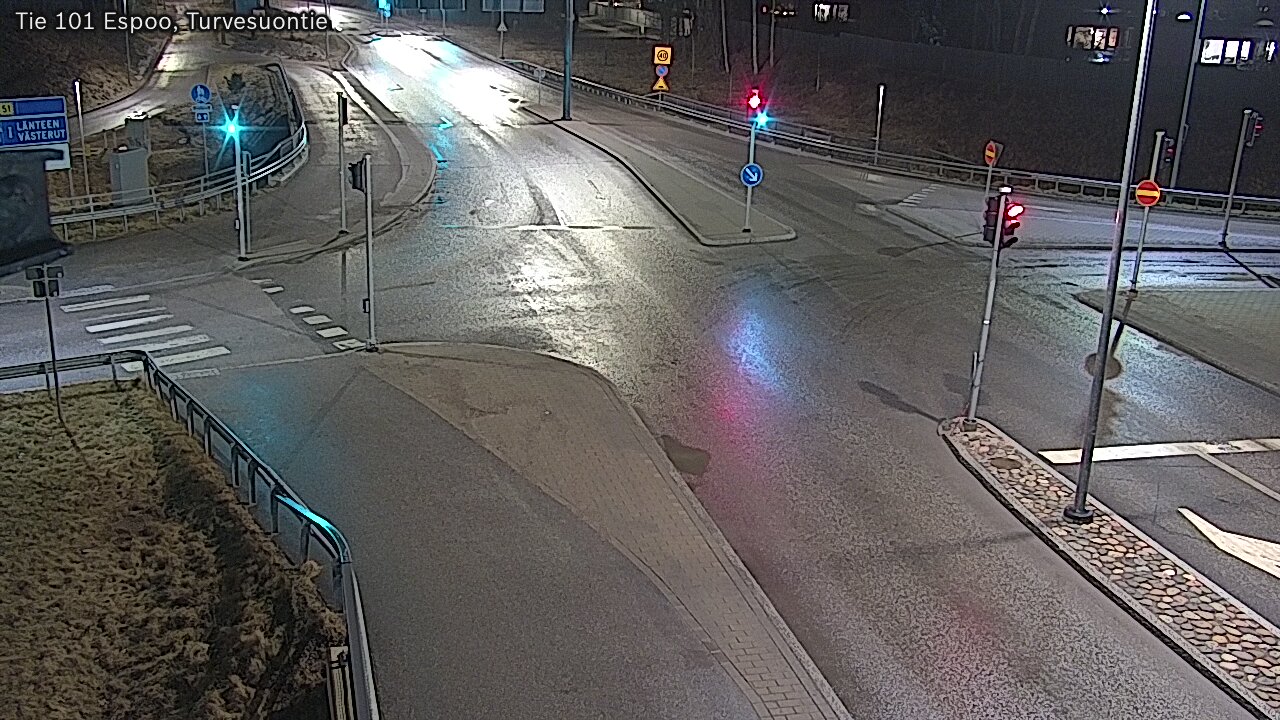 Weather Camera Image Väg 101 Esbo Torvmossvägen, Espoo, Uusimaa