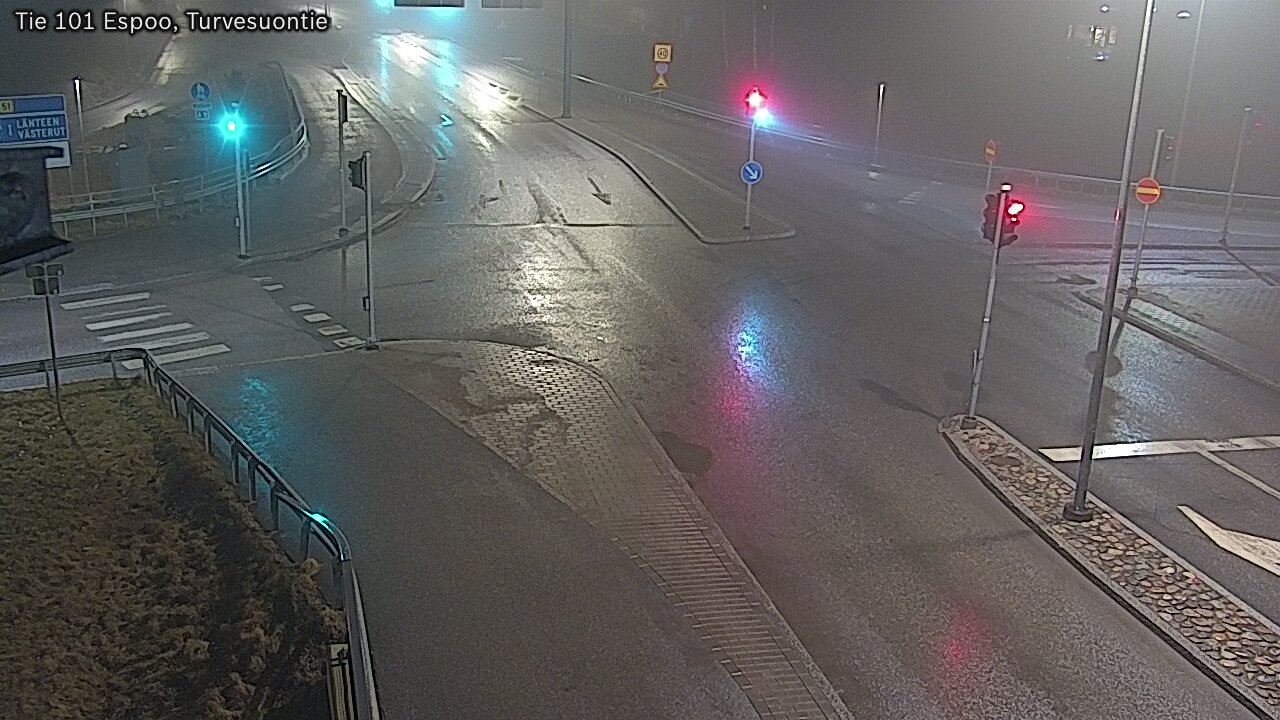 Weather Camera Image Väg 101 Esbo Torvmossvägen, Espoo, Uusimaa