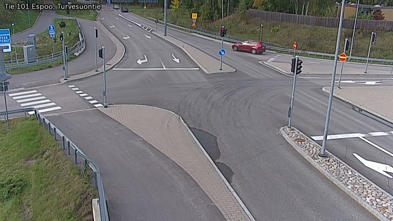 Weather Camera Image Road 101 Espoo Turvesuontie, Espoo, Uusimaa