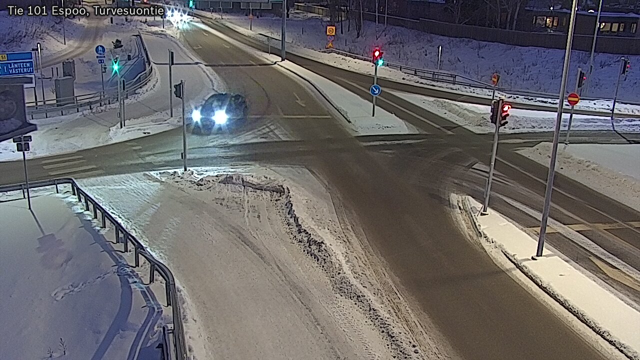 Weather Camera Image Road 101 Espoo Turvesuontie, Espoo, Uusimaa