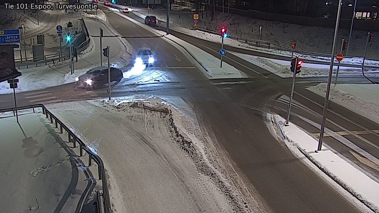 Weather Camera Image Road 101 Espoo Turvesuontie, Espoo, Uusimaa