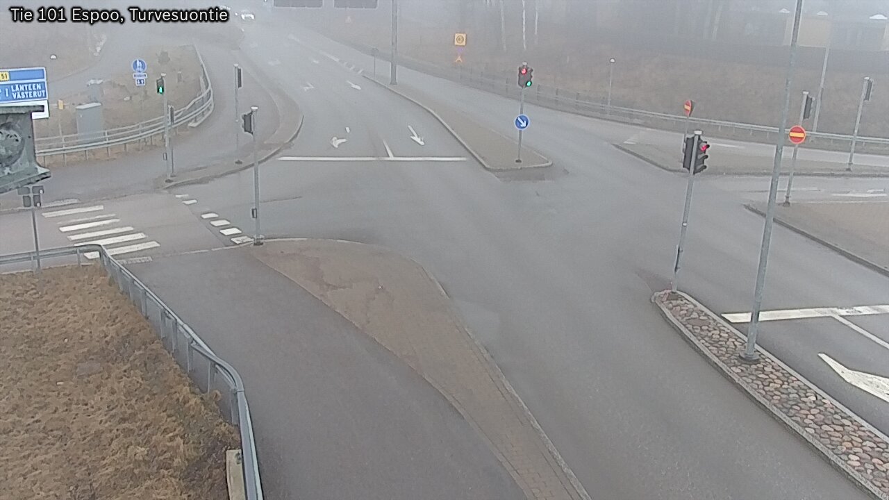 Weather Camera Image Väg 101 Esbo Torvmossvägen, Espoo, Uusimaa