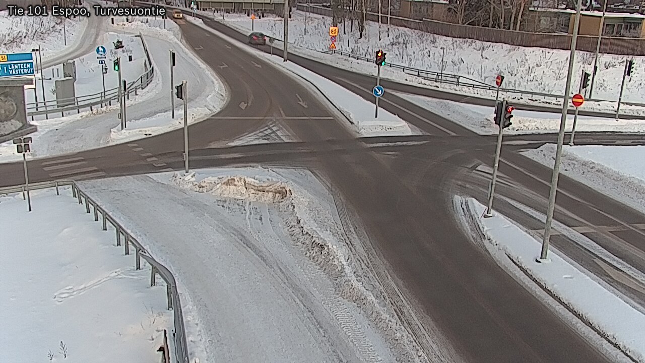 Weather Camera Image Road 101 Espoo Turvesuontie, Espoo, Uusimaa