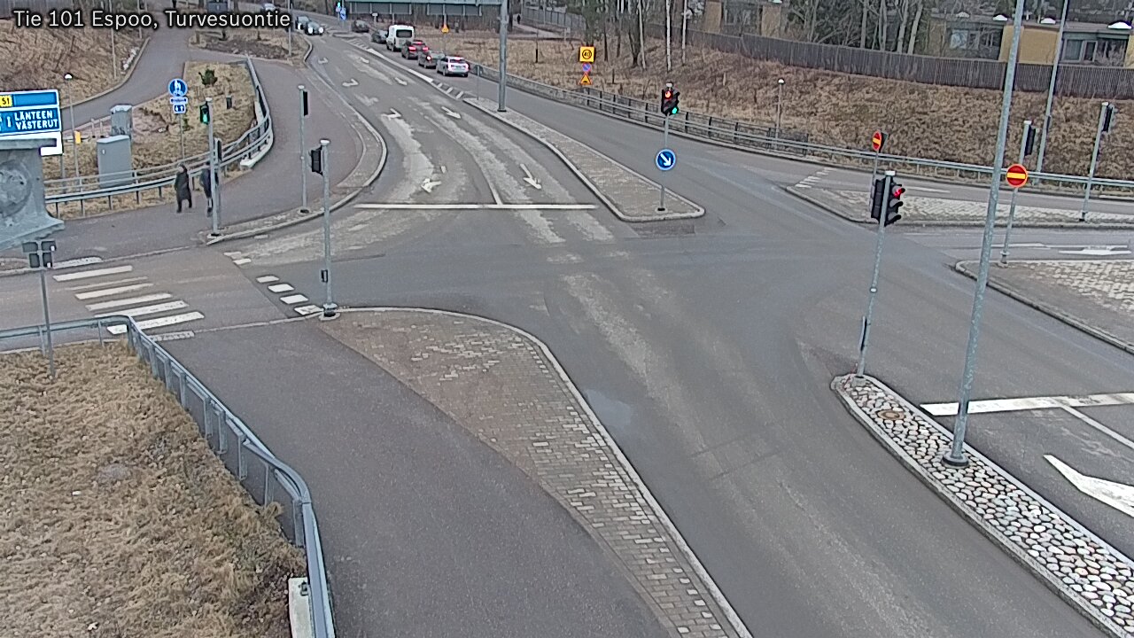 Weather Camera Image Väg 101 Esbo Torvmossvägen, Espoo, Uusimaa