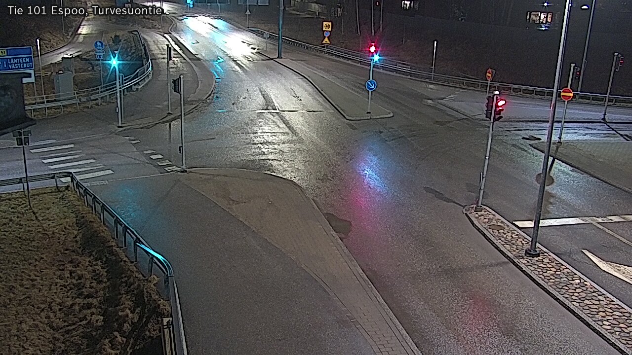 Weather Camera Image Väg 101 Esbo Torvmossvägen, Espoo, Uusimaa