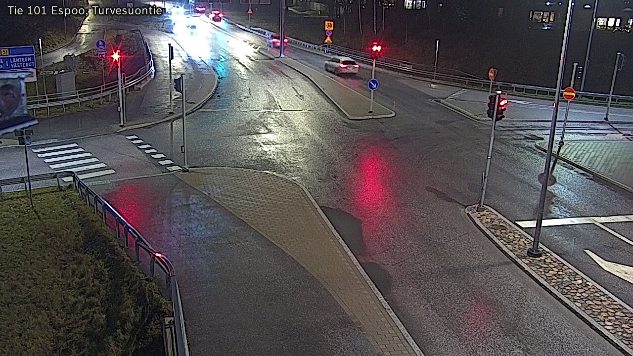 Weather Camera Image Väg 101 Esbo Torvmossvägen, Espoo, Uusimaa