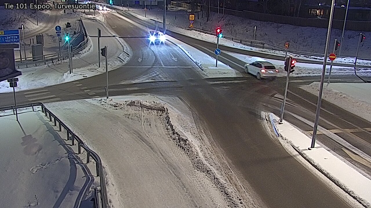Weather Camera Image Road 101 Espoo Turvesuontie, Espoo, Uusimaa