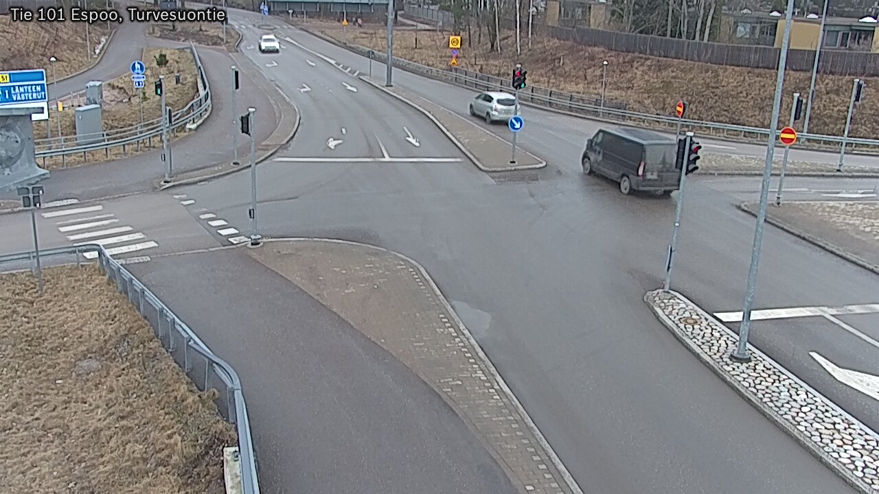 Weather Camera Image Väg 101 Esbo Torvmossvägen, Espoo, Uusimaa