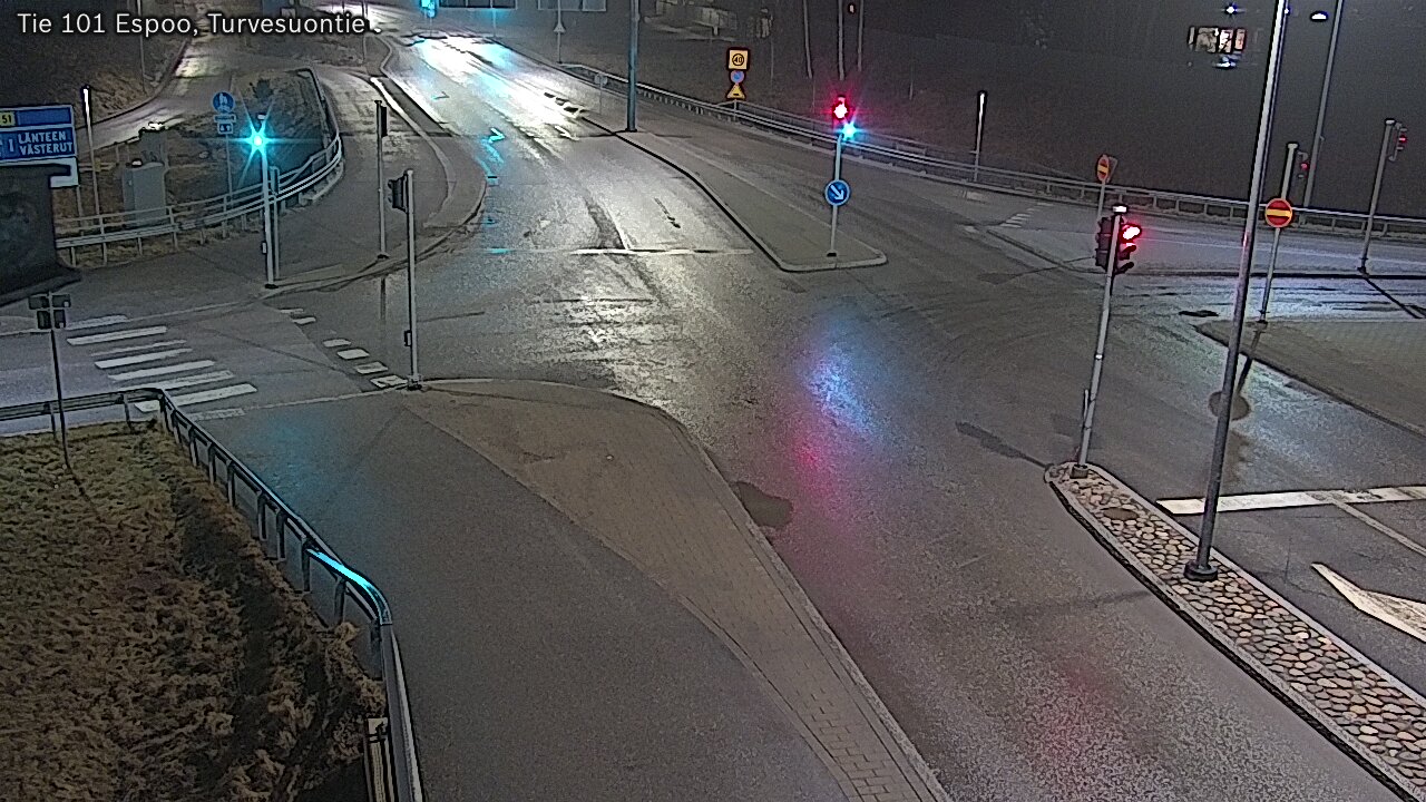 Weather Camera Image Väg 101 Esbo Torvmossvägen, Espoo, Uusimaa