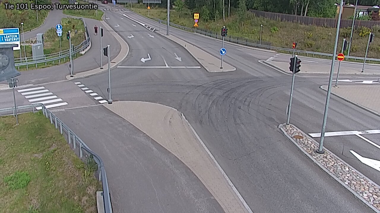 Weather Camera Image Road 101 Espoo Turvesuontie, Espoo, Uusimaa