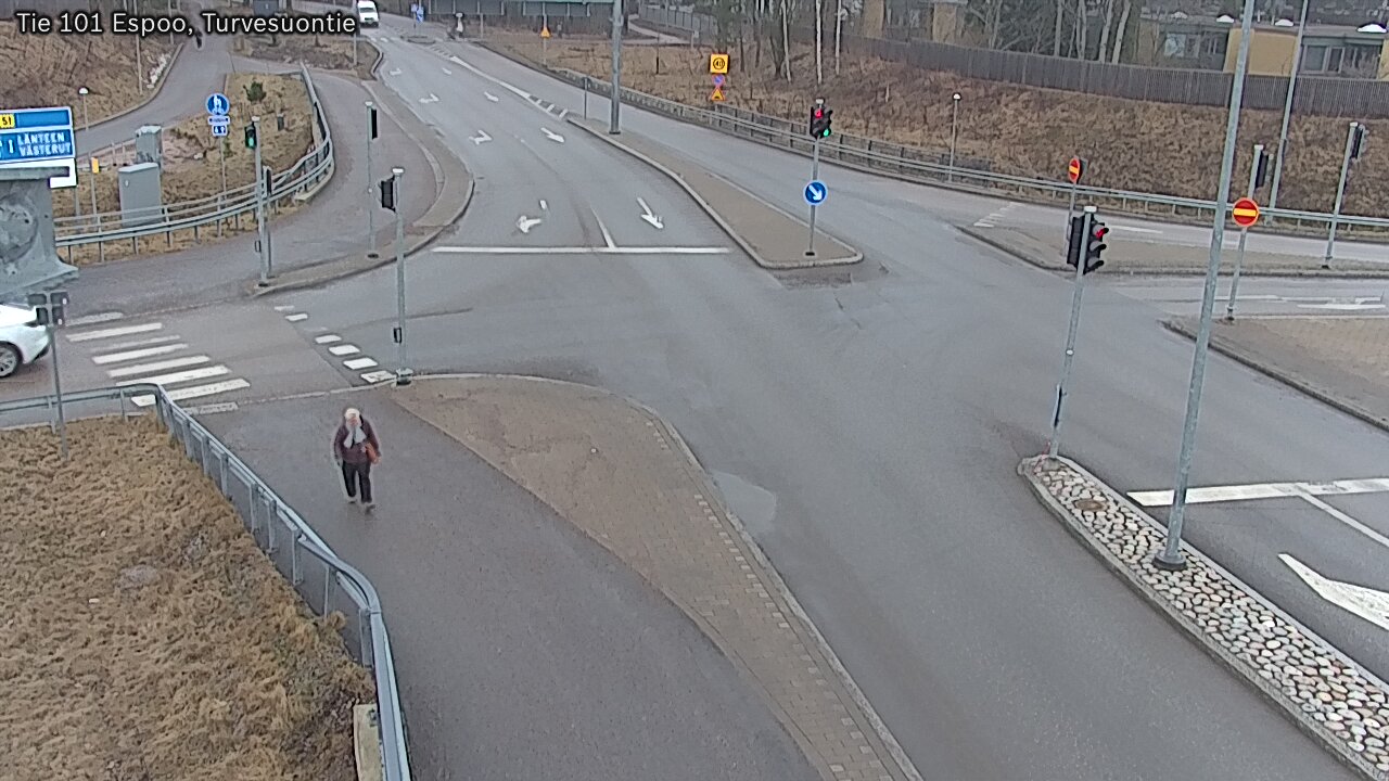 Weather Camera Image Väg 101 Esbo Torvmossvägen, Espoo, Uusimaa